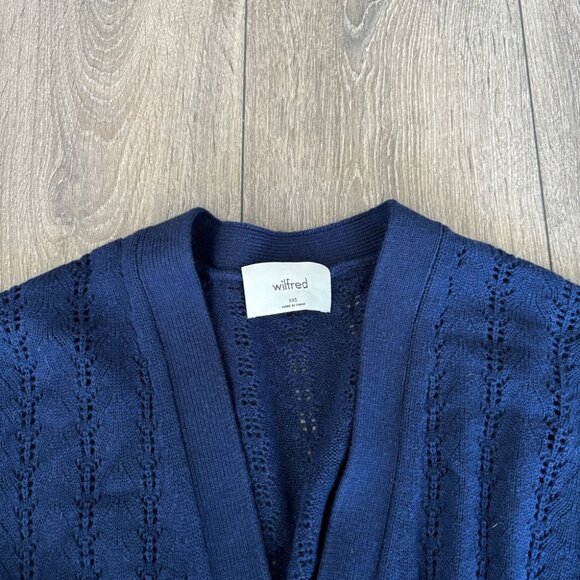 Aritzia Wilfred Plunge Front Cardigan - Picture 5 of 5